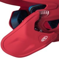 Rawlings Adult Mach Adjust Matte Batting Helmet, Scarlet