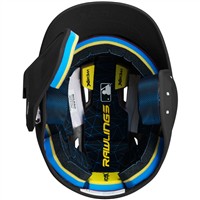 Rawlings Youth Mach Adjust Matte Batting Helmet, Black