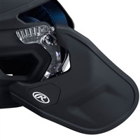 Rawlings Youth Mach Adjust Matte Batting Helmet, Black