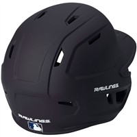 Rawlings Youth Mach Adjust Matte Batting Helmet, Black