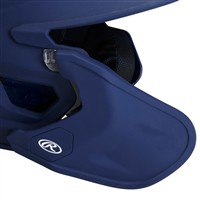 Rawlings Youth Mach Adjust Matte Batting Helmet, Navy