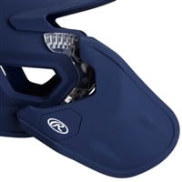 Rawlings Youth Mach Adjust Matte Batting Helmet, Navy