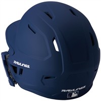 Rawlings Youth Mach Adjust Matte Batting Helmet, Navy