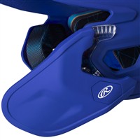 Rawlings Youth Mach Adjust Matte Batting Helmet, Royal