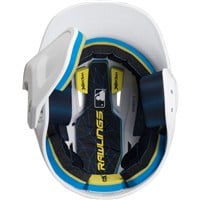 Rawlings Youth Mach Adjust Matte Batting Helmet, White