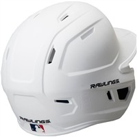 Rawlings Youth Mach Adjust Matte Batting Helmet, White