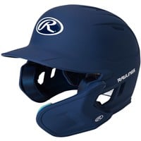 Rawlings Youth Mach Adjust Matte Batting Helmet, Navy