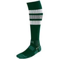 Evoshield Adult PRO-SRZ Striped Baseball and Softball Game Socks, Dark Green