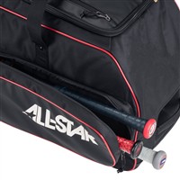 All Star Catcher's Roller Bag, Scarlet