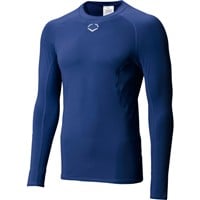 Evoshield Men's Cooling Long Sleeve Training Shirt, Navy