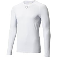 Evoshield Men's Cooling Long Sleeve Training Shirt, White