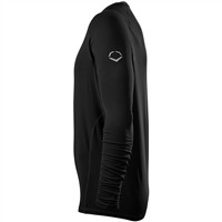 Evoshield Men's Winter Ball 2.0 Long Sleeve Training Shirt, Black