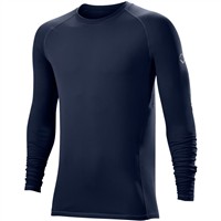 Evoshield Men's Winter Ball 2.0 Long Sleeve Training Shirt, Navy