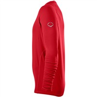 Evoshield Men's Winter Ball 2.0 Long Sleeve Training Shirt, Scarlet