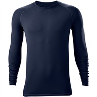 Evoshield Men's Winter Ball 2.0 Long Sleeve Training Shirt, Navy