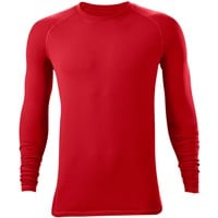 Evoshield Men's Winter Ball 2.0 Long Sleeve Training Shirt, Scarlet