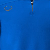 Evoshield Men's Lightweight 1/4-Zip Baseball Training Pullover, Navy