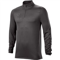 Evoshield Men's Lightweight 1/4-Zip Baseball Training Pullover, Charcoal