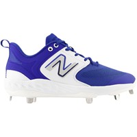 New Balance Mens Fresh Foam X 3000v6 Low Metal Baseball Cleats, Royal/White