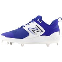 New Balance Mens Fresh Foam X 3000v6 Low Metal Baseball Cleats, Royal/White