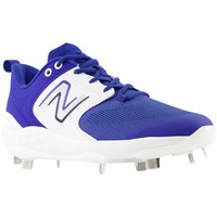 New Balance Mens Fresh Foam X 3000v6 Low Metal Baseball Cleats, Royal/White