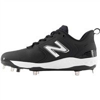 New Balance Men's Fresh Foam X 3000v6 Synthetic Low Metal Baseball Cleats, White/Grey