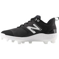 New Balance Men's Fresh Foam 3000v6 Low Molded Baseball Cleats, Black/White