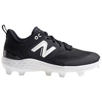 New Balance Men's Fresh Foam 3000v6 Low Molded Baseball Cleats, Black/White
