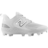 New Balance Men's Fresh Foam 3000v6 Low Molded Baseball Cleats, Grey/White