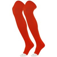 TCK PolyPro Plus Over the Knee Baseball Tube Sock, Orange