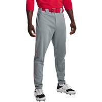 Under Armour Men's Utility Pro Piped Baseball Pant, Grey/Red