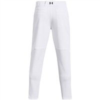 Under Armour Men's Utility Pro Piped Baseball Pant, White/Black