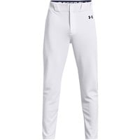 Under Armour Men's Utility Pro Piped Baseball Pant, White/Navy