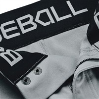 Under Armour Men's Utility Pro Knicker 21 Baseball Pant, White/Black