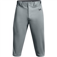 Under Armour Men's Utility Pro Knicker 21 Baseball Pant, White/Black