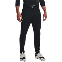 Under Armour Men's Utility Pro Baseball Pant, Black/White