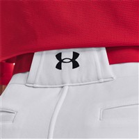 Under Armour Men's Utility Pro Baseball Pant, White/Black
