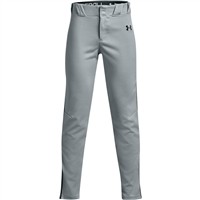 Under Armour Youth Utility Piped 21 Baseball Pant, Grey/Navy