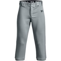 Under Armour Youth Utility Pro Knicker Baseball Pant, Grey/Black