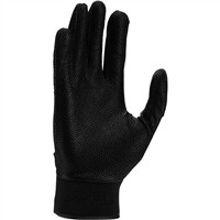 NIKE Alpha Varsity Batting Gloves, Black/Silver