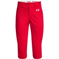 Under Armour Women's Utility Fastpitch Softball Pants, Red