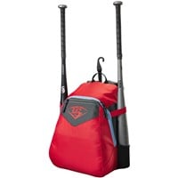 Louisville Slugger Youth Genuine 2.0 Stick Pack Backpack, Scarlet