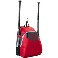 Louisville Slugger Youth Genuine 2.0 Stick Pack Backpack, Scarlet