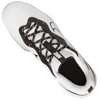 NIKE Men's Alpha Huarache Varsity 4 Low Metal Baseball Cleats, Black/White/Black