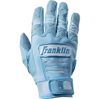 Franklin Adult MLB CFX Pro HI-LITE Batting Glove, Light Blue