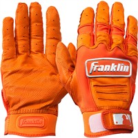 Franklin Adult MLB CFX Pro HI-LITE Batting Glove, Orange