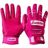 Franklin Adult MLB CFX Pro HI-LITE Batting Glove, Pink