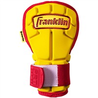 Franklin Adult MLB PRT Series Handguard LG Hand Guard, Yellow/Red