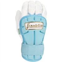 Franklin Adult MLB PRT Series Handguard LG Hand Guard, Blue/Gold