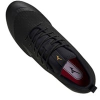 Mizuno Men's Dominant 4 Low Metal Baseball Cleat, Black/White